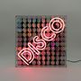 Lampes de table - Boîte acrylique à néon - Disco Sequin Neon Pink - LOCOMOCEAN