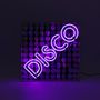 Objets de décoration - Boîte acrylique à néon - Disco Sequin Neon - violet - LOCOMOCEAN