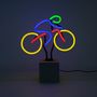 Decorative objects - Neon (Concrete Base) - Bike - LOCOMOCEAN