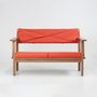 Lawn sofas   - Robinia lounge bench BL103 - AZUR CONFORT