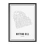 Poster - Print - London - Notting hill - WIJCK.
