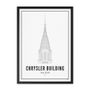 Other wall decoration - Print - New York - Chrysler building - WIJCK.
