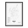 Poster - Print - Whisky Regions Scotland - WIJCK.