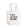 Bags and totes - Totebag - F*CK it lets go to Amsterdam - WIJCK.