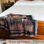 Throw blankets - Frederick cotton blanket - KARENA INTERNATIONAL