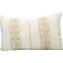 Fabric cushions - Cushion cover - Cotton flower pattern - NIKONE HANDCRAFT, LAOS