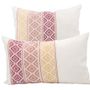 Cushions - Cotton Cushion Cover | Summer Cotton Flower Pattern | Size 30 x 50 cm - NIKONE HANDCRAFT, LAOS