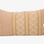 Fabric cushions - Cushion cover - Cotton | Cotton flower and diamond patterns | Size: 30 x 50 cm - NIKONE HANDCRAFT, LAOS
