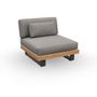 Lawn sofas   - Truro Lounge sofa 1 Seater - JATI & KEBON