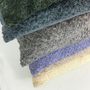 Coussins textile - Coussin en Bouclé Bleu Fumé - BELL ARTE
