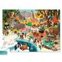 Jeux enfants - Crocodile Creek - Puzzle - Une journée au zoo - 48 pièces - TOOPIZ
