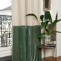 Rideaux et voilages - FORTUNA DUO Rideau 140x300 cm CELADON - EN FIL D'INDIENNE...