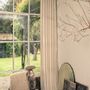 Curtains and window coverings - Fortuna Curtain 110X300 Cm Fortuna Perle - EN FIL D'INDIENNE...