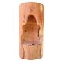 Lounge chairs for hospitalities & contracts - THIRD EYE (Sequoia) - Wood carving - PRESENCE ART & DESIGN