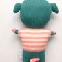 Decorative objects - NICO knitted plushie. FANTASTIC FRIENDS collection. CE standards - SOL DE MAYO