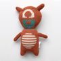 Gifts - TAGO from FANTASTIC FRIENDS plush knitted collection. CE standards - SOL DE MAYO