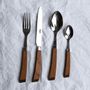 Flatware - 4 pieces cutlery set - Numéro 1 Light press wood - SABRE PARIS