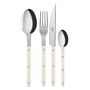 Flatware - 4 pieces cutlery set - Bistrot, Ivory - SABRE PARIS