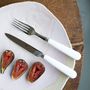 Ménagères - Set de 4 couverts de table - Pop, Blanc - SABRE PARIS