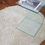 Rugs - Round SHAGGY organic cotton rug - LIV INTERIOR