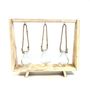 Decorative objects - Wooden heart/frame with hanging glass - HENDRIKS DECO BV