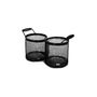 Gifts - Metal Black with glass - HENDRIKS DECO BV