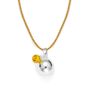 Jewelry - Pregnancy ball and its lemon amber stone - COCOONME