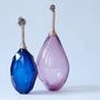 Art glass - Muranoglass Sculpture Pair - MARINA BLANCA