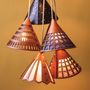 Design objects - BALADEUSE ESSAM - WHISKY LEATHER - ceiling lamp - LULE STUDIO