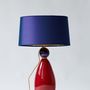 Lampes de table - Style Murano rouge et violet - MARINA BLANCA