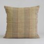 Fabric cushions - Vintage Striped Cotton Cushion Cover - TAI BAAN CRAFTS