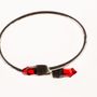 Bracelets - Red Silex Bracelet - THEOPHILE CAILLE