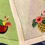 Linge de table textile - SERVIETTES À COCKTAIL - LINHO DO CASTELO - LIN DE CHATEAU