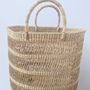 Shopping baskets - Issia natural basket - MALKIA HOME