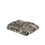Couettes et oreillers  - Shabby gris premium - Plaid en fausse fourrure - DECKENKUNST MANUFAKTUR GERMANY