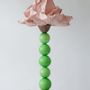 Art glass - Pom Pom Flower Glass - MARINA BLANCA