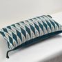 Fabric cushions - KHOR Hand Woven Cotton Cushion Cover - HER WORKS