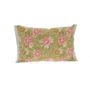 Coussins textile - BLOOM  Housse de coussin 35X50 OLIVE - EN FIL D'INDIENNE...