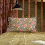 Fabric cushions - BLOOM Cushion cover 50x75 cm BLOOM CELADON - EN FIL D'INDIENNE...