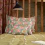 Throw blankets - Bloom Cushion Cover 50X75 Cm Bloom Celadon - EN FIL D'INDIENNE...