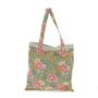 Coussins textile - BLOOM Tote Bag 38x40 cm CELADON - EN FIL D'INDIENNE...