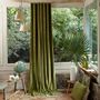 Curtains and window coverings - Boho Curtain 140X300 Cm Boho Avocat - EN FIL D'INDIENNE...
