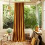 Curtains and window coverings - Boho Curtain 140X300 Cm Boho Tabac - EN FIL D'INDIENNE...