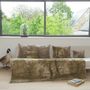 Bed linens - Campagne Ananbo Printed Linen Bed End 90X20 Cm Campagne Olive - EN FIL D'INDIENNE...