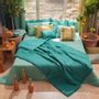 Plaids - ETAMINE Edredon 140X240 cm ETAMINE 2 CANARD - EN FIL D'INDIENNE...