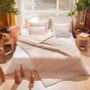 Plaids - ETAMINE Edredon 140X240 cm ETAMINE 2 NATUREL - EN FIL D'INDIENNE...