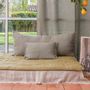 Coussins textile - ETAMINEE Coussin 30x45 cm ETAMINE 2 LICHEN - EN FIL D'INDIENNE...
