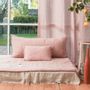 Fabric cushions - ETAMINE Cushion 30x45 cm ETAMINE 2 POWDER - EN FIL D'INDIENNE...