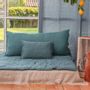 Fabric cushions - Etamine Cushion 30X45 Cm Etamine 2 Paon - EN FIL D'INDIENNE...