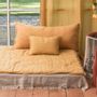 Coussins textile - ETAMINEE Housse de coussin 45x100 cm - EN FIL D'INDIENNE...